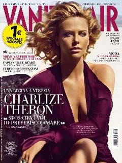 Charlize Theron en la portada de la revista "Vanity Fair"